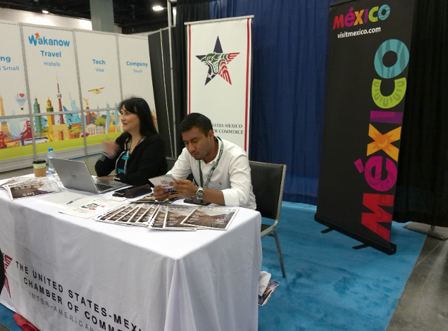 World of Travel Expo tourism stand photo